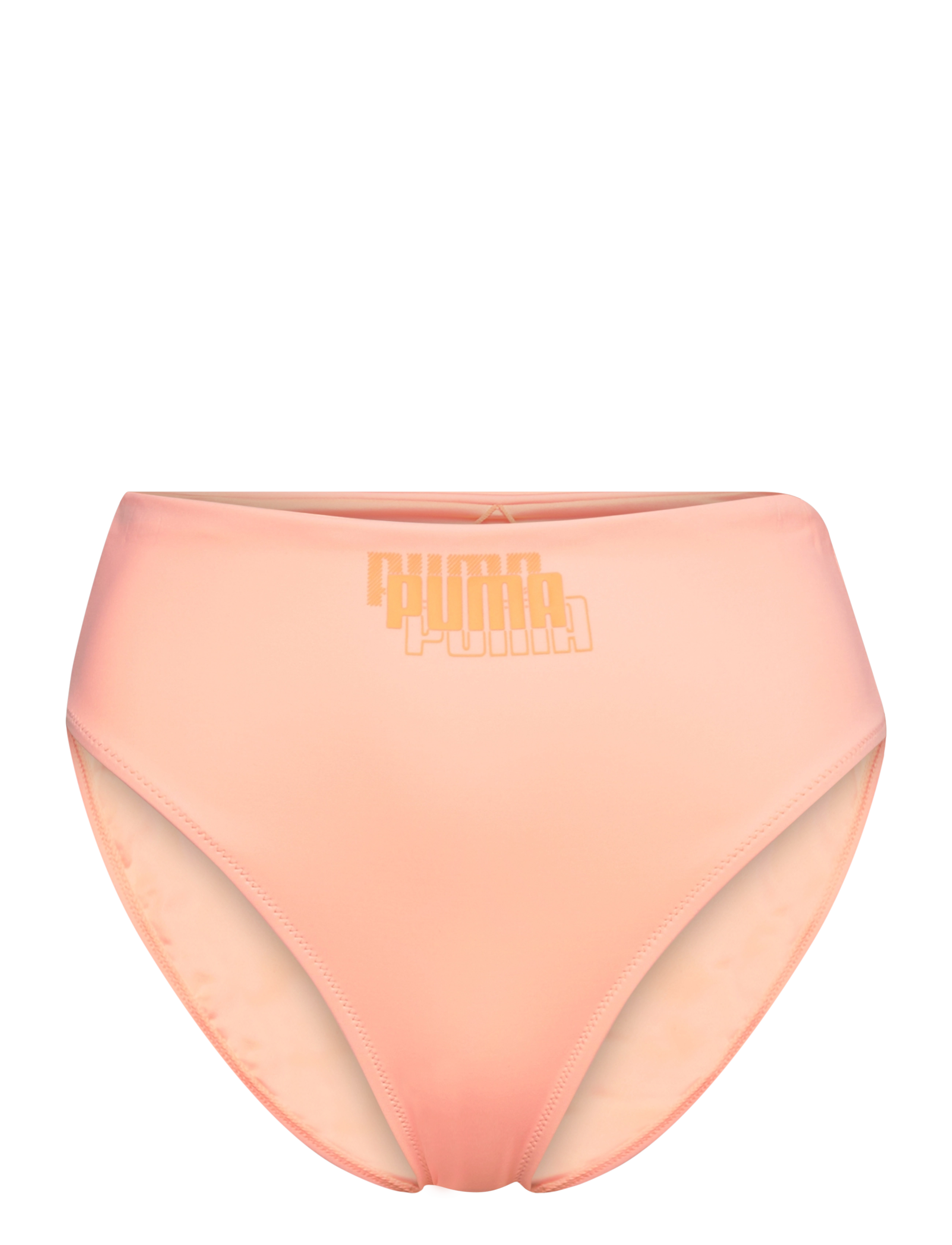 Puma Swim - PUMA SWIM WOMEN HIGH WAIST BRIEF 1P - peach - 0