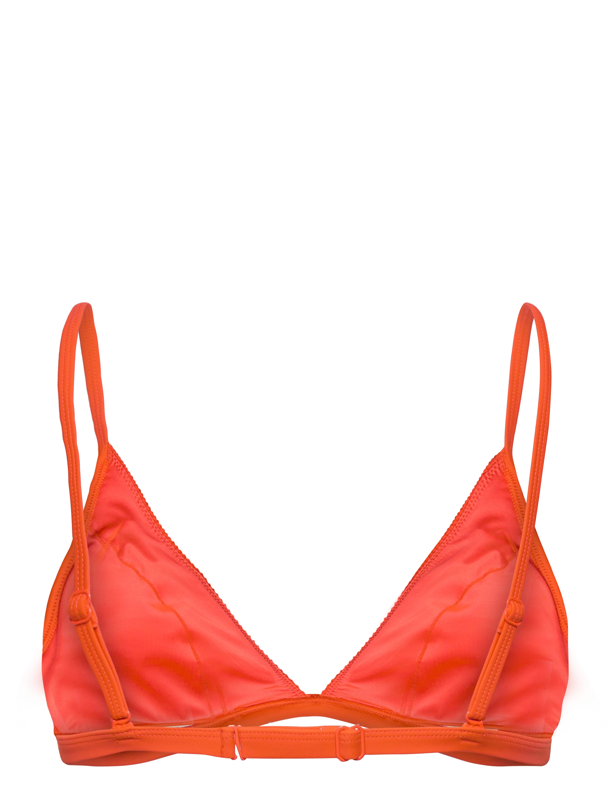 Puma Swim - PUMA SWIM WOMEN RIBBED TRIANGLE TOP - cherry tomato - 1
