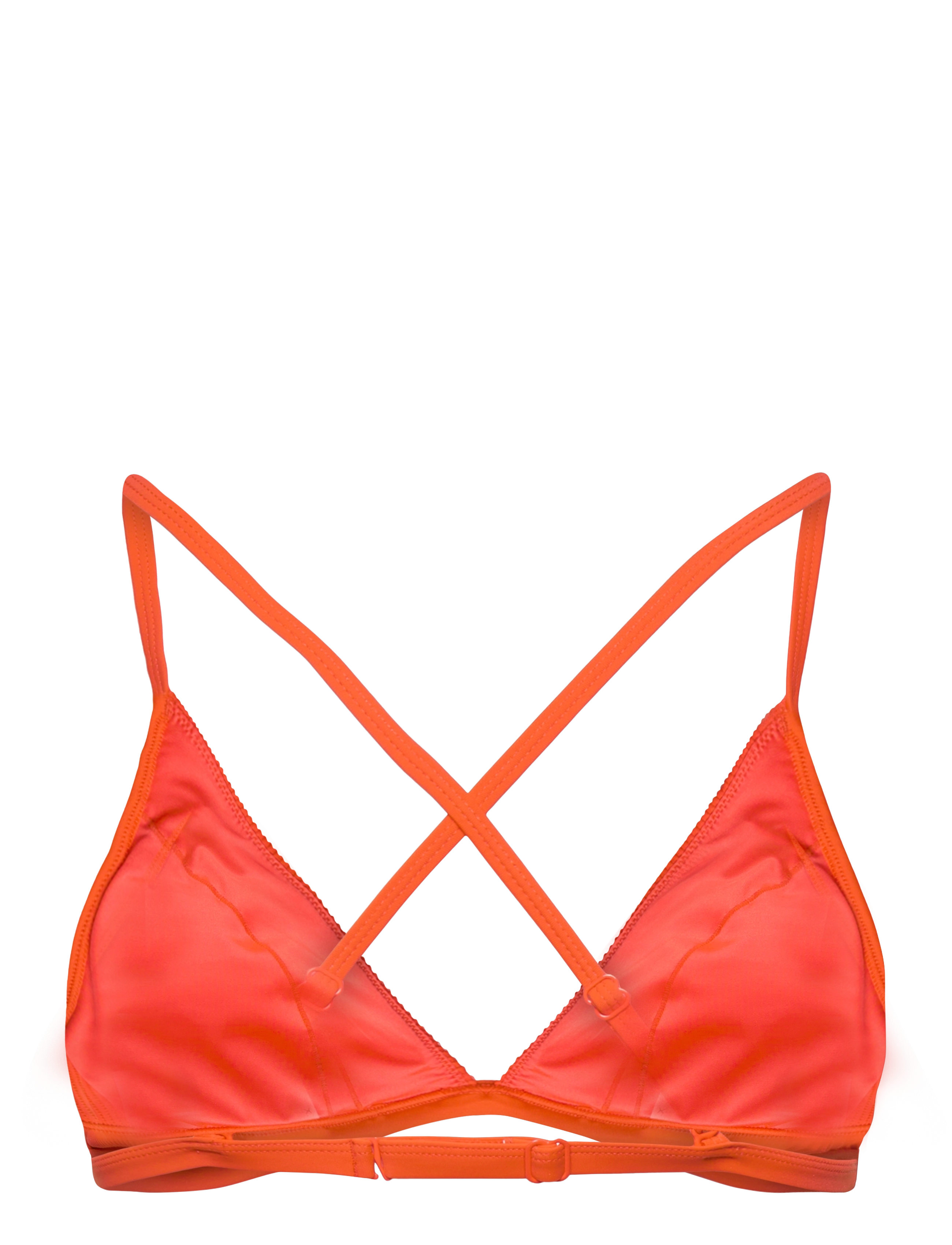 Puma Swim - PUMA SWIM WOMEN RIBBED TRIANGLE TOP - cherry tomato - 2