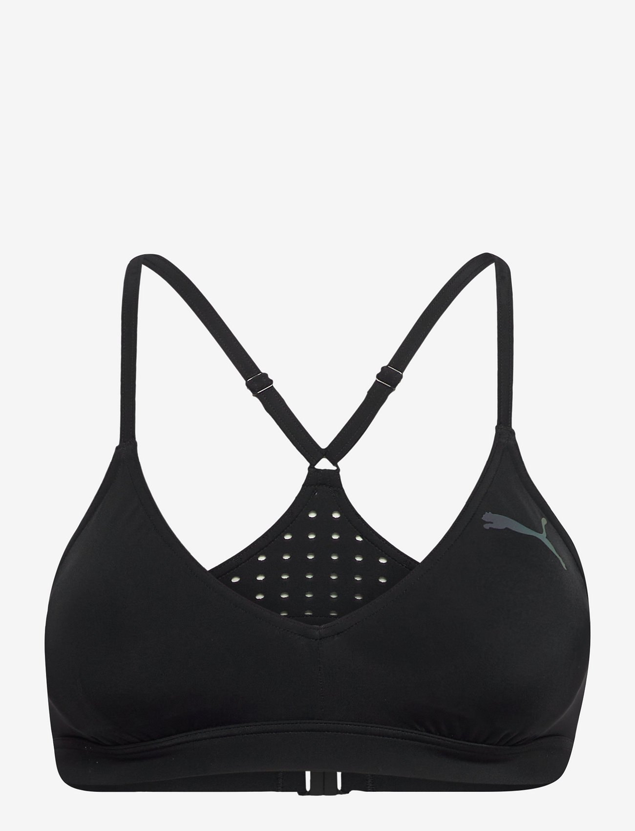 Puma Swim - PUMA SWIM WOMEN SPORTY TOP 1P - black combo - 0