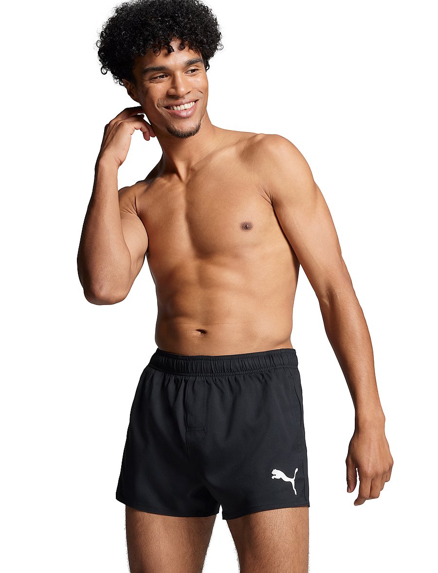 Puma Swim - PUMA SWIM MEN SHORT SHORTS 1P - lühikesed ujumispüksid - black - 4