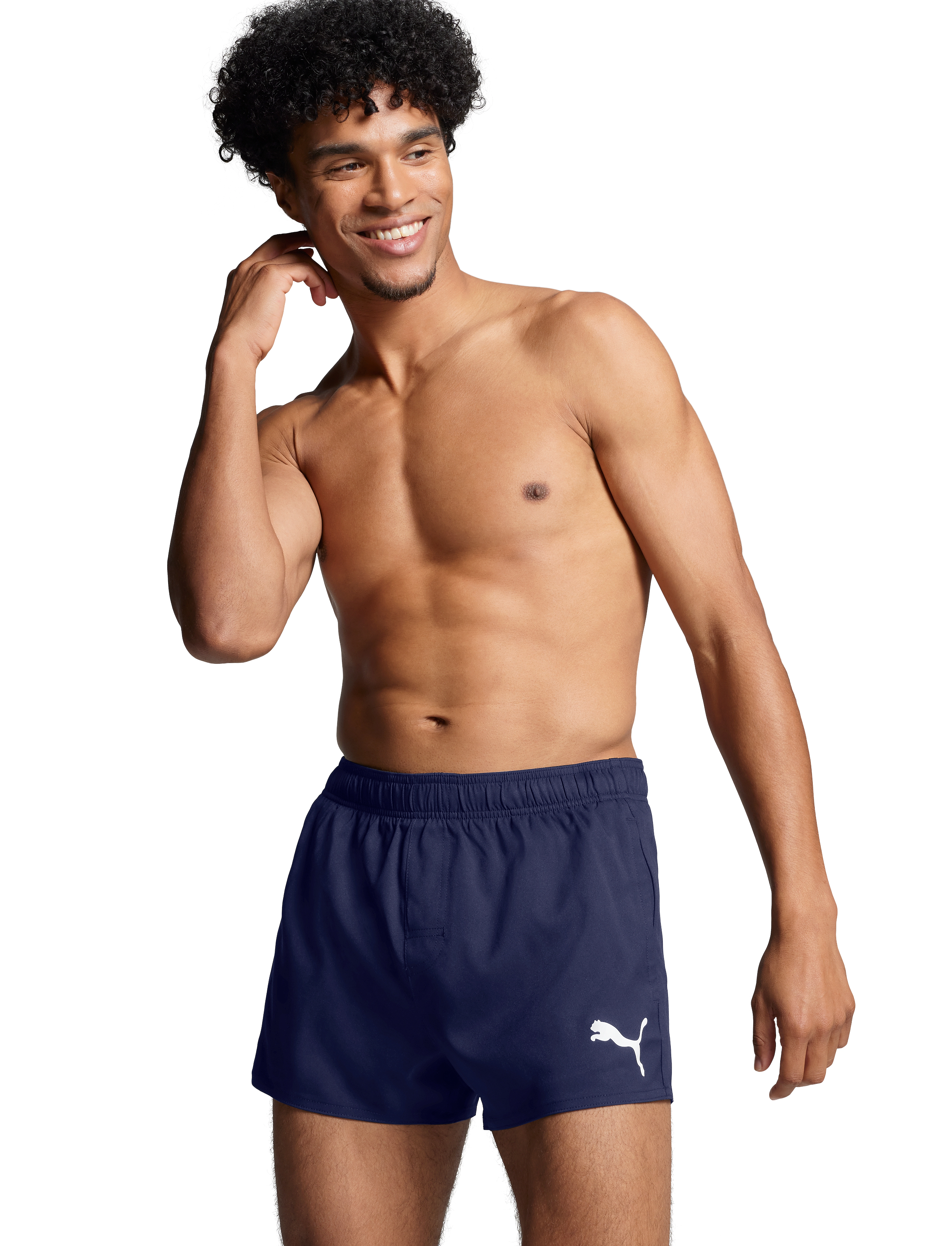 Puma Swim - PUMA SWIM MEN SHORT SHORTS 1P - maudymosi šortai - navy - 4