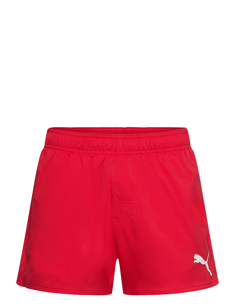 Puma Swim - PUMA SWIM MEN SHORT SHORTS 1P - badehosen - red - 1