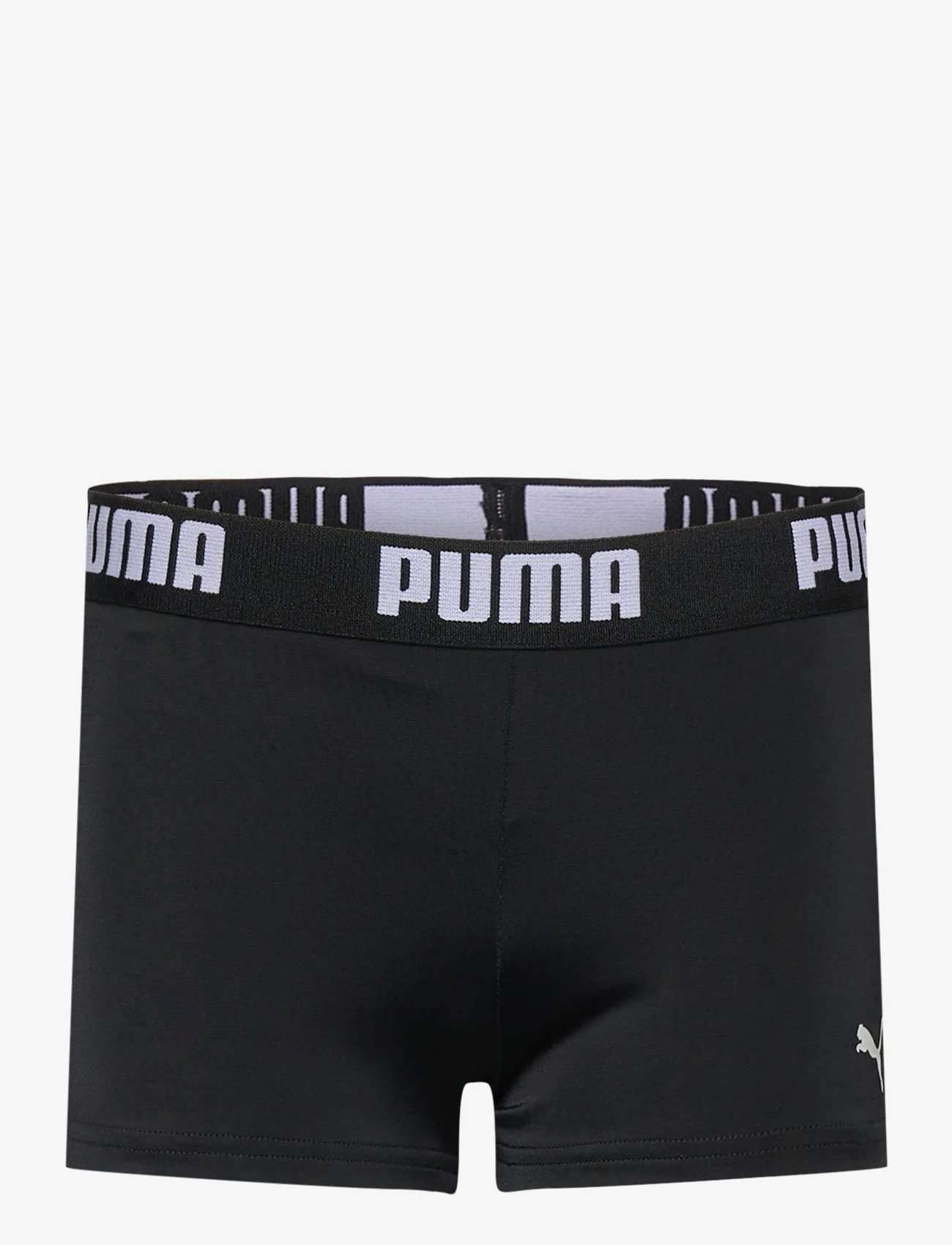Puma Swim - PUMA SWIM BOYS LOGO SWIM TRUNK 1P - gode sommertilbud - black - 0