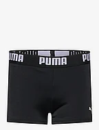 PUMA SWIM BOYS LOGO SWIM TRUNK 1P - BLACK