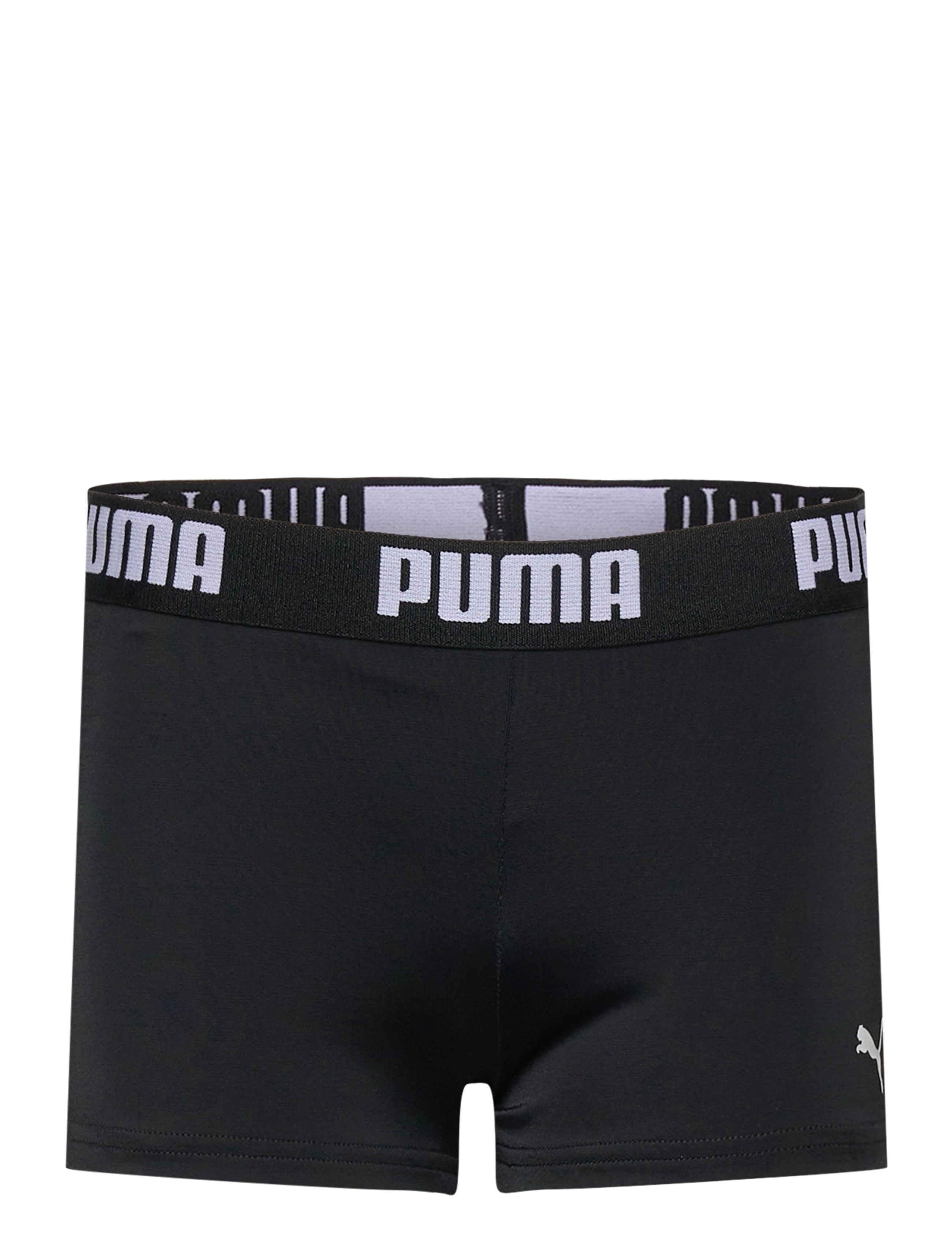 Puma Swim PUMA SWIM BOYS LOGO TRUNKS 1P - Badshorts - BLACK / black