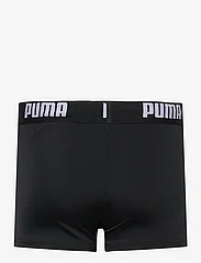 Puma Swim - PUMA SWIM BOYS LOGO SWIM TRUNK 1P - gode sommertilbud - black - 1