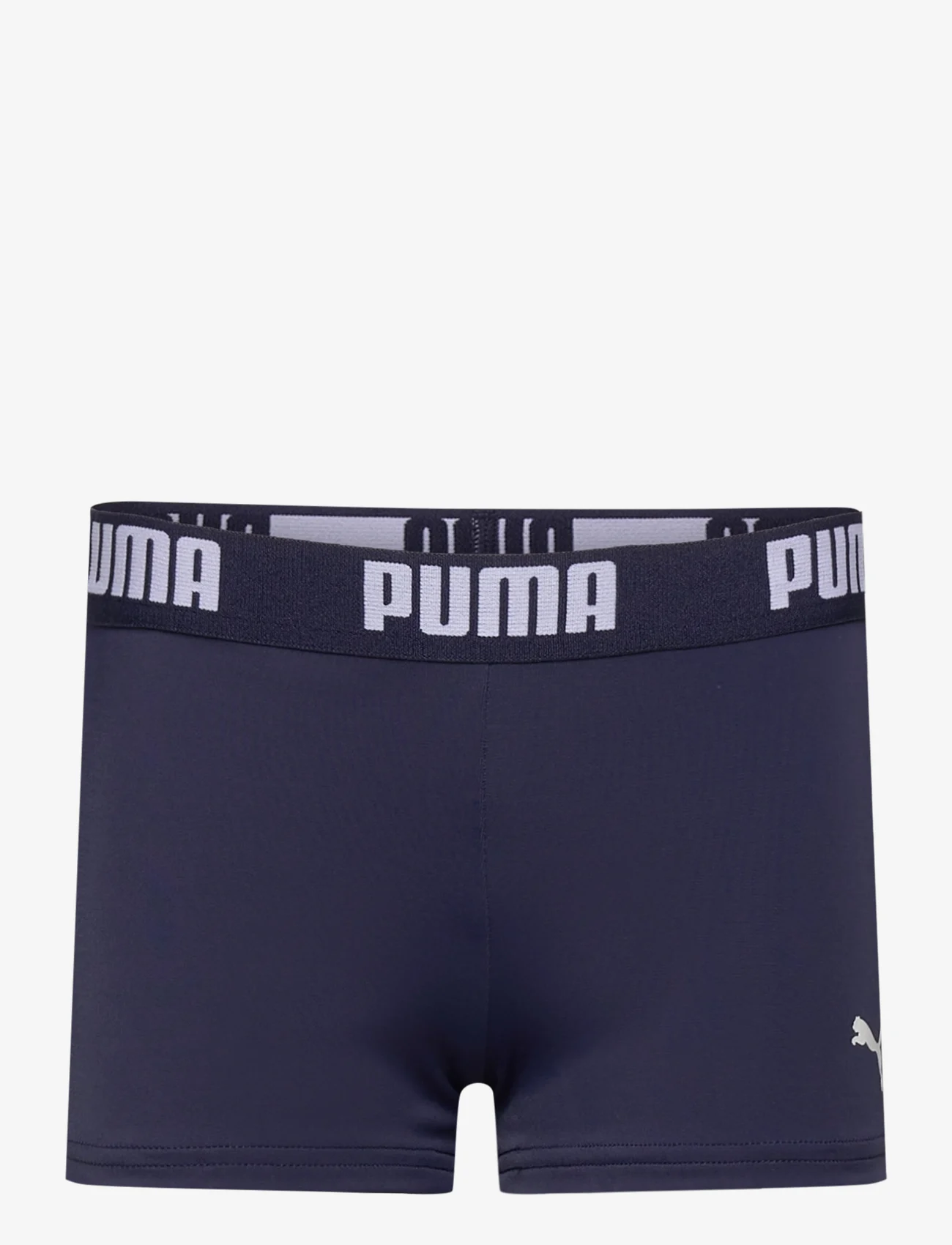 Puma Swim - PUMA SWIM BOYS LOGO SWIM TRUNK 1P - shorts - navy - 0