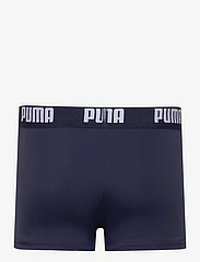 Puma Swim - PUMA SWIM BOYS LOGO SWIM TRUNK 1P - gode sommertilbud - navy - 1