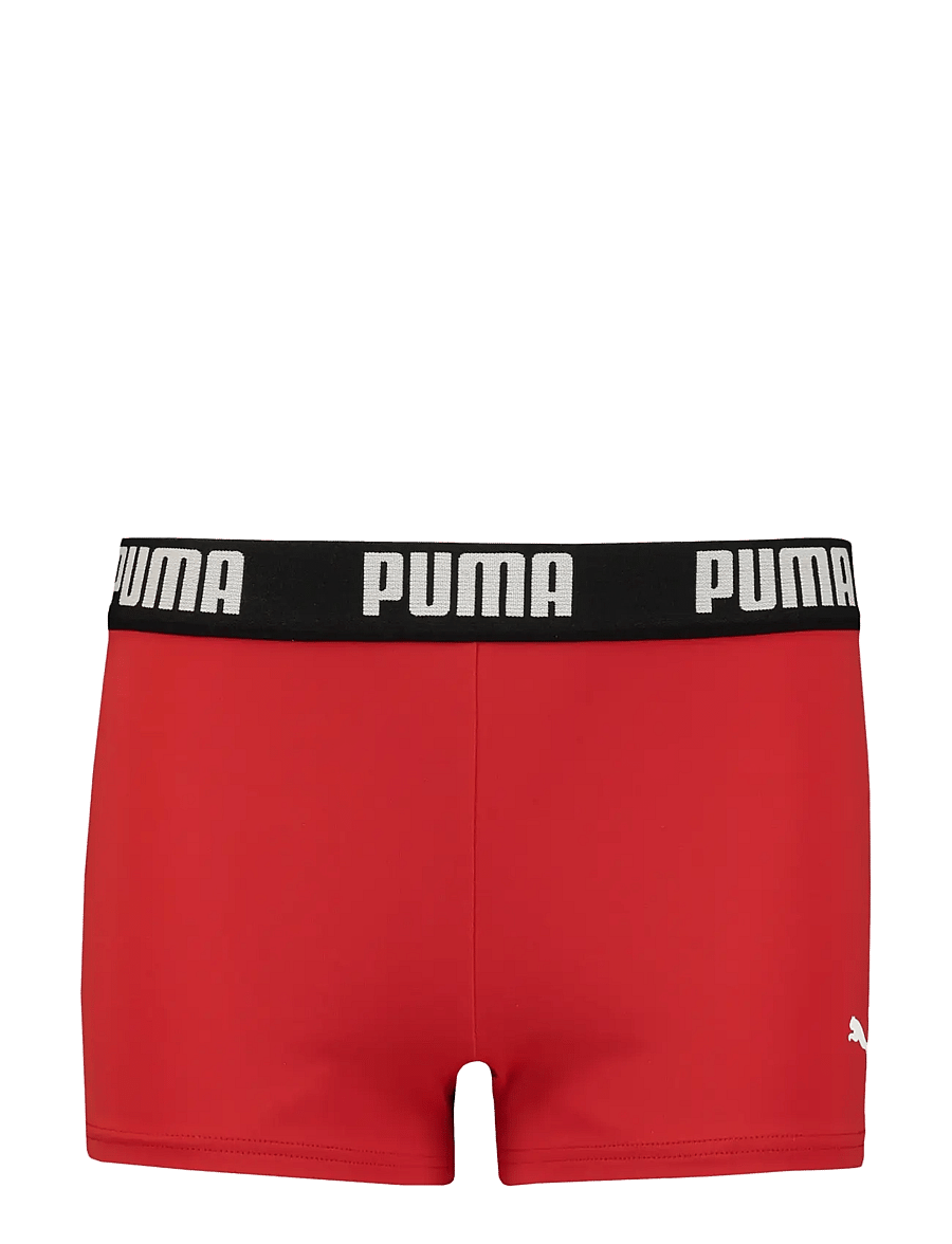 Puma Swim - PUMA SWIM BOYS LOGO TRUNKS 1P - badbyxor - red - 0