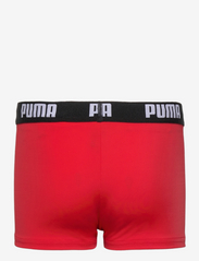 Puma Swim - PUMA SWIM BOYS LOGO SWIM TRUNK 1P - kesälöytöjä - red - 1