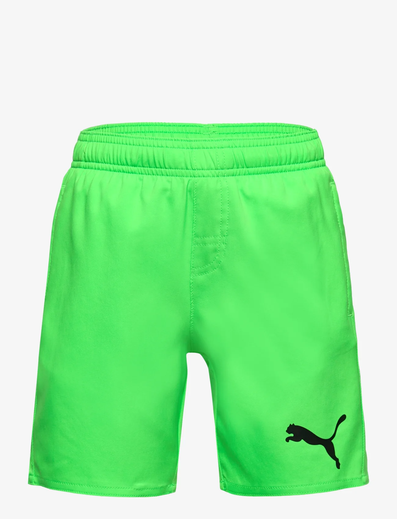 Puma Swim - PUMA SWIM BOYS MEDIUM LENGTH SHORTS - shorts - fluo green - 0