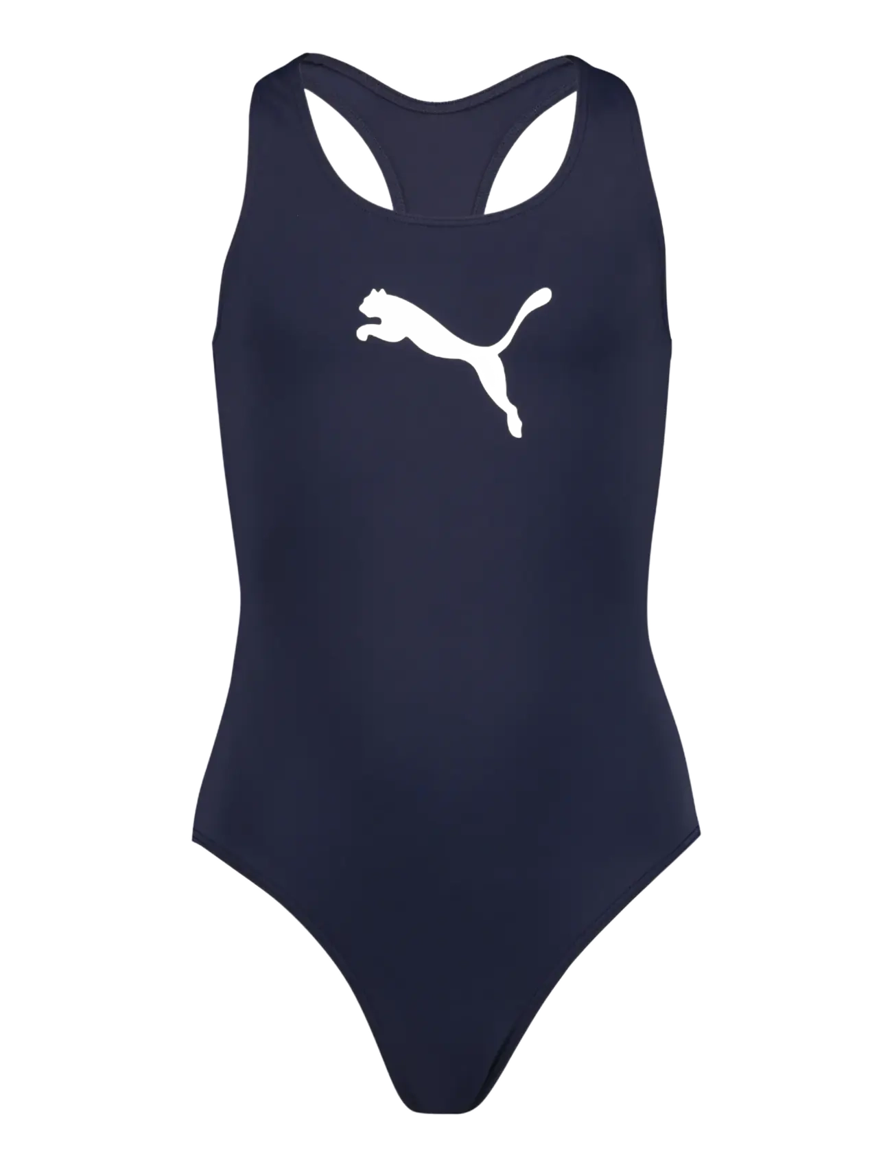 PUMA SWIM Puma Swim Mädchen Racerback Badeanzug 1P Navy - 140 - Kinder