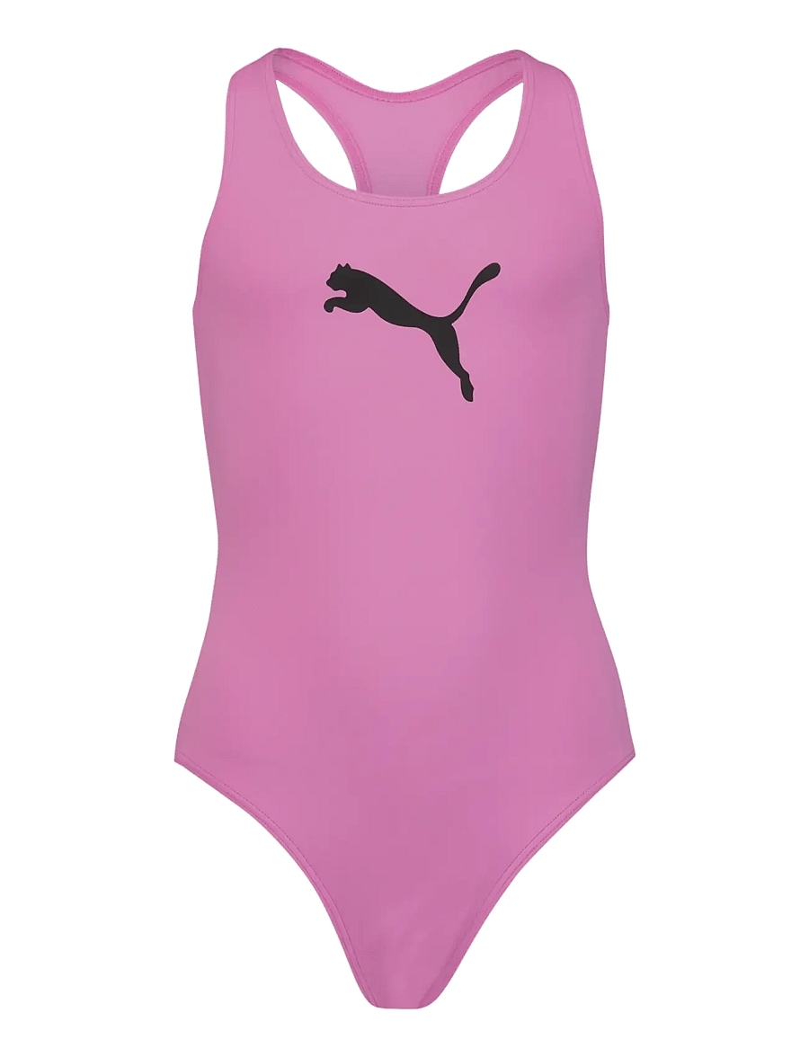 Puma Swim - PUMA SWIM GIRLS RACERBACK SWIMSUIT 1P - maillots 1 pièce - opera mauve - 0