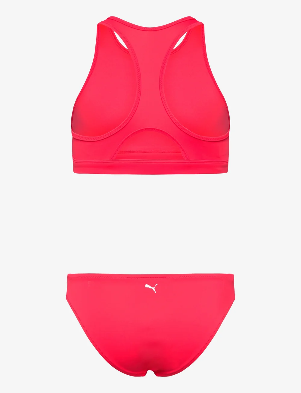 Puma Swim - PUMA SWIM GIRLS RACERBACK BIKINI SET 1P - bikini - bright red - 1