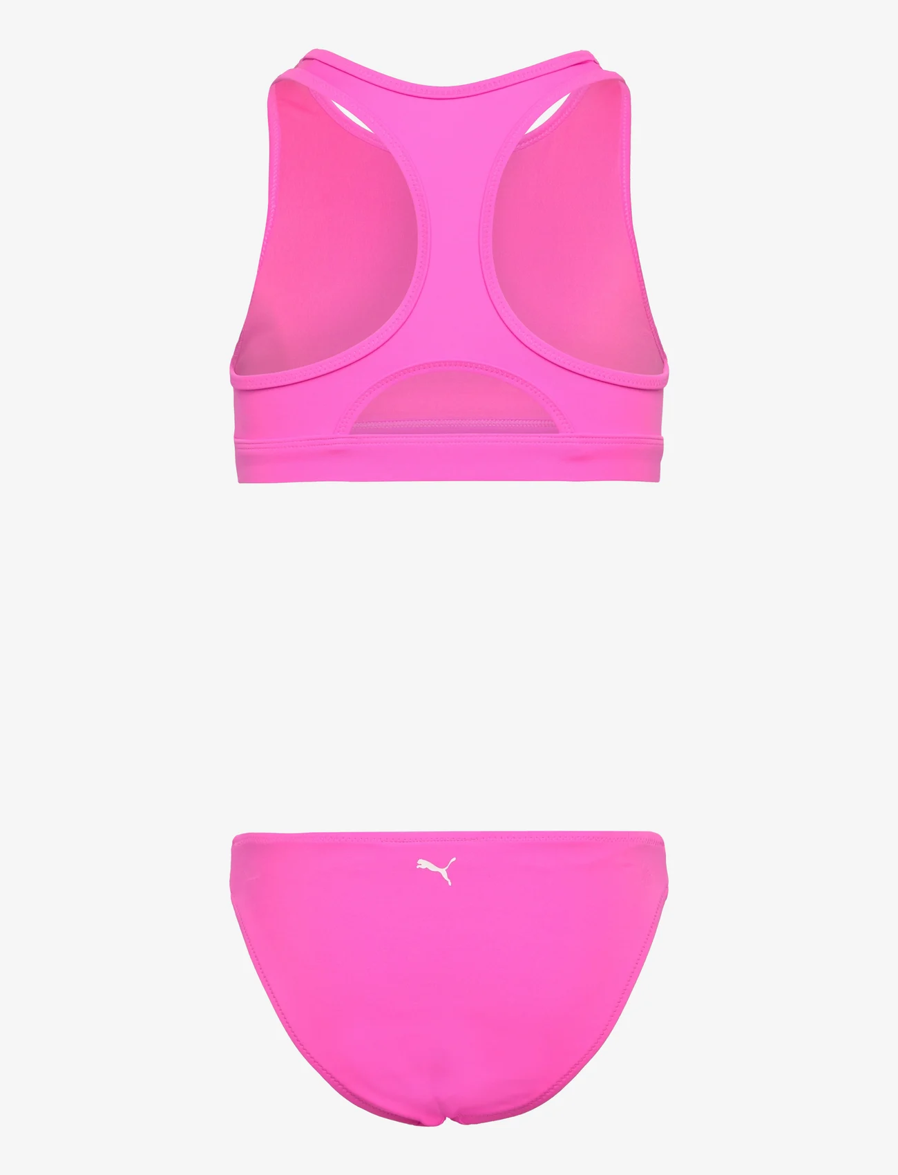 Puma Swim - PUMA SWIM GIRLS RACERBACK BIKINI SE - bikini - fluo pink - 1