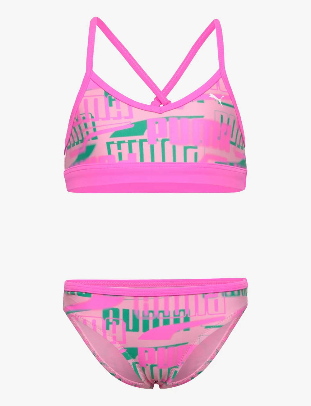 Puma Swim Puma Swim Girls Printed Bikini Set Maillots 2 pieces Boozt