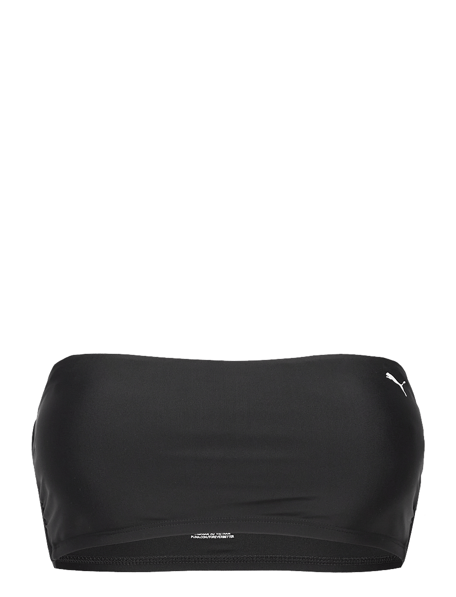 Puma Swim - PUMA SWIM WOMEN BANDEAU TOP 1P - sportlikud ujumisriided - black - 4