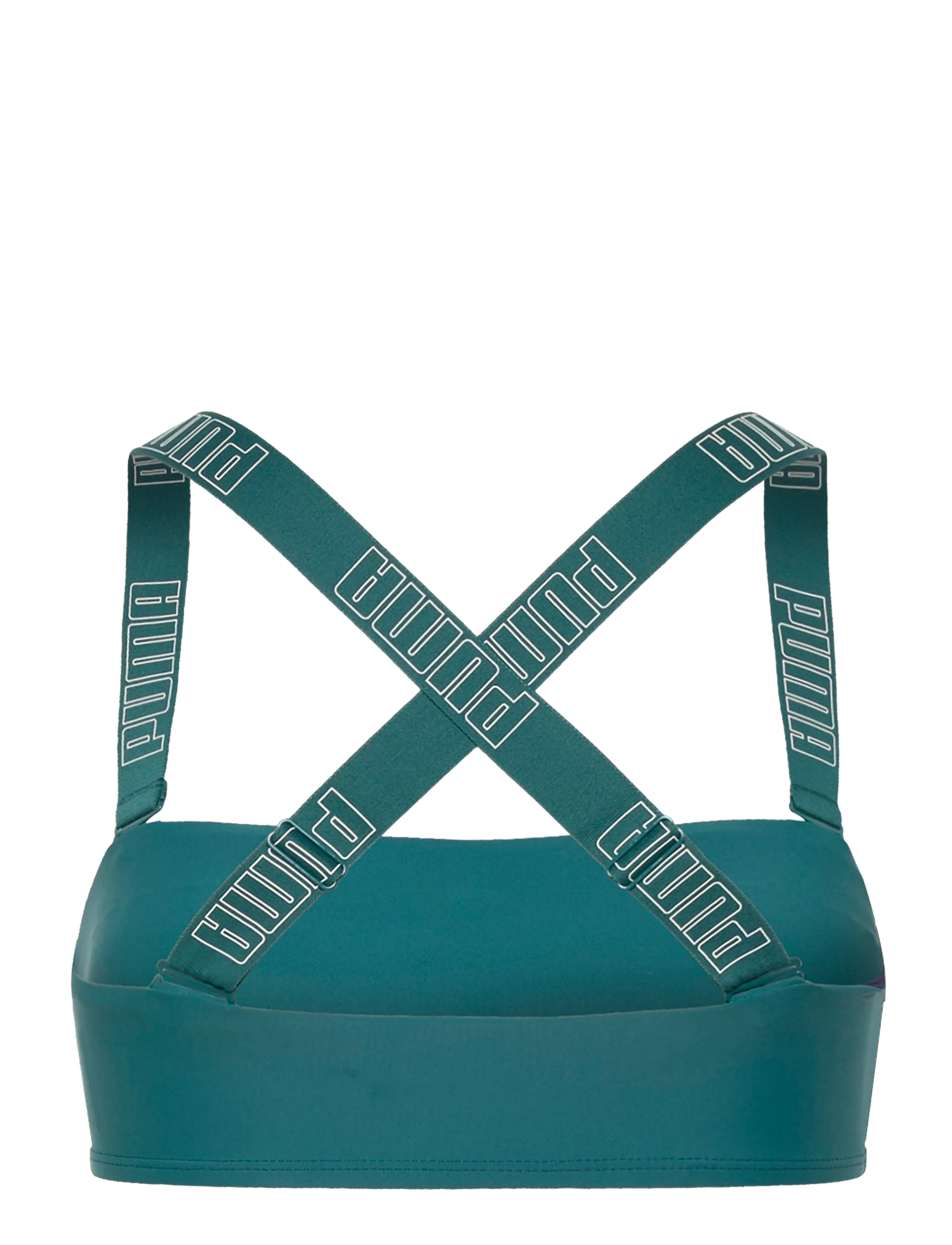 Puma Swim - PUMA SWIM WOMEN BANDEAU TOP 1P - sport-bademode - emerald ice - 2
