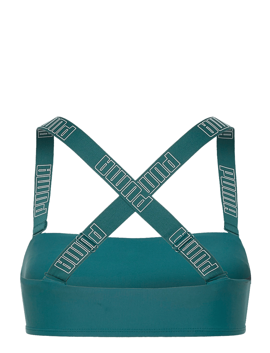 Puma Swim - PUMA SWIM WOMEN BANDEAU TOP 1P - sport-bademode - emerald ice - 2