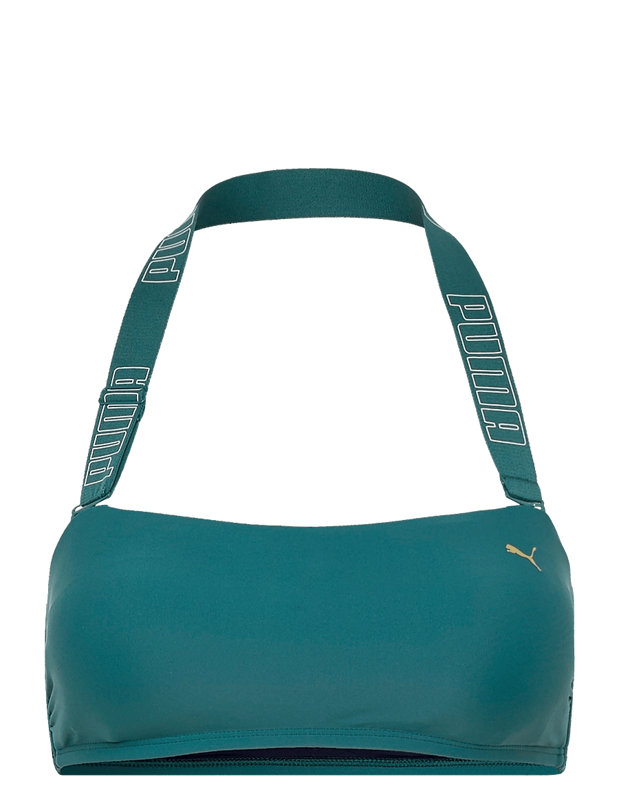 Puma Swim - PUMA SWIM WOMEN BANDEAU TOP 1P - sport-bademode - emerald ice - 3