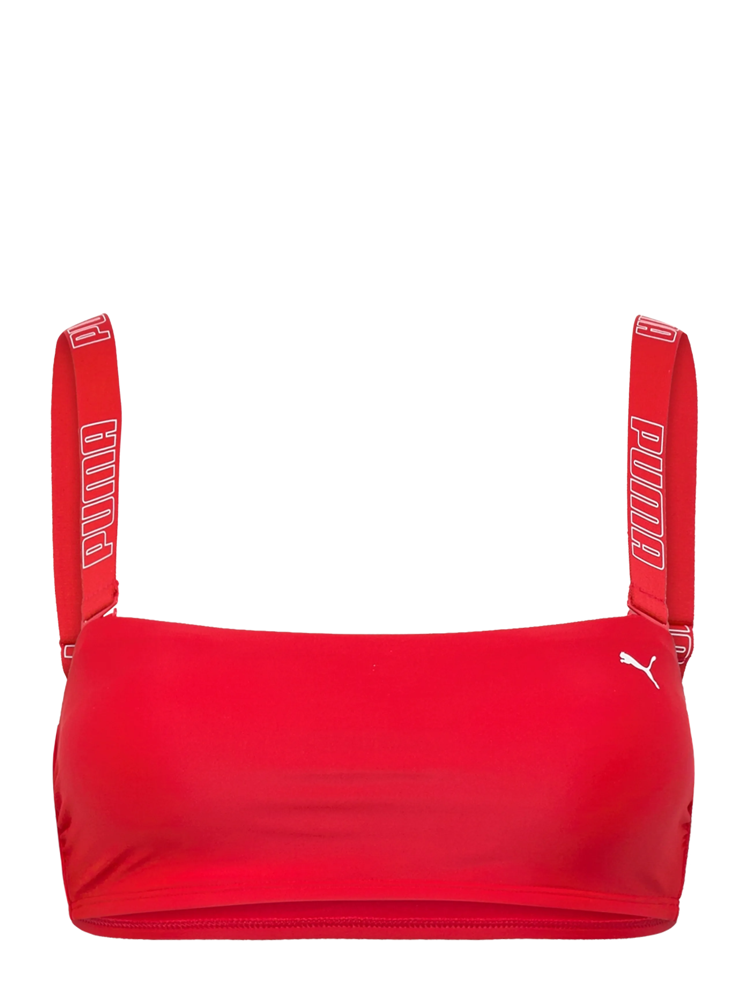 PUMA SWIM Puma Swim Damen Bandeau Oberteil 1P Rot - XS - Damen