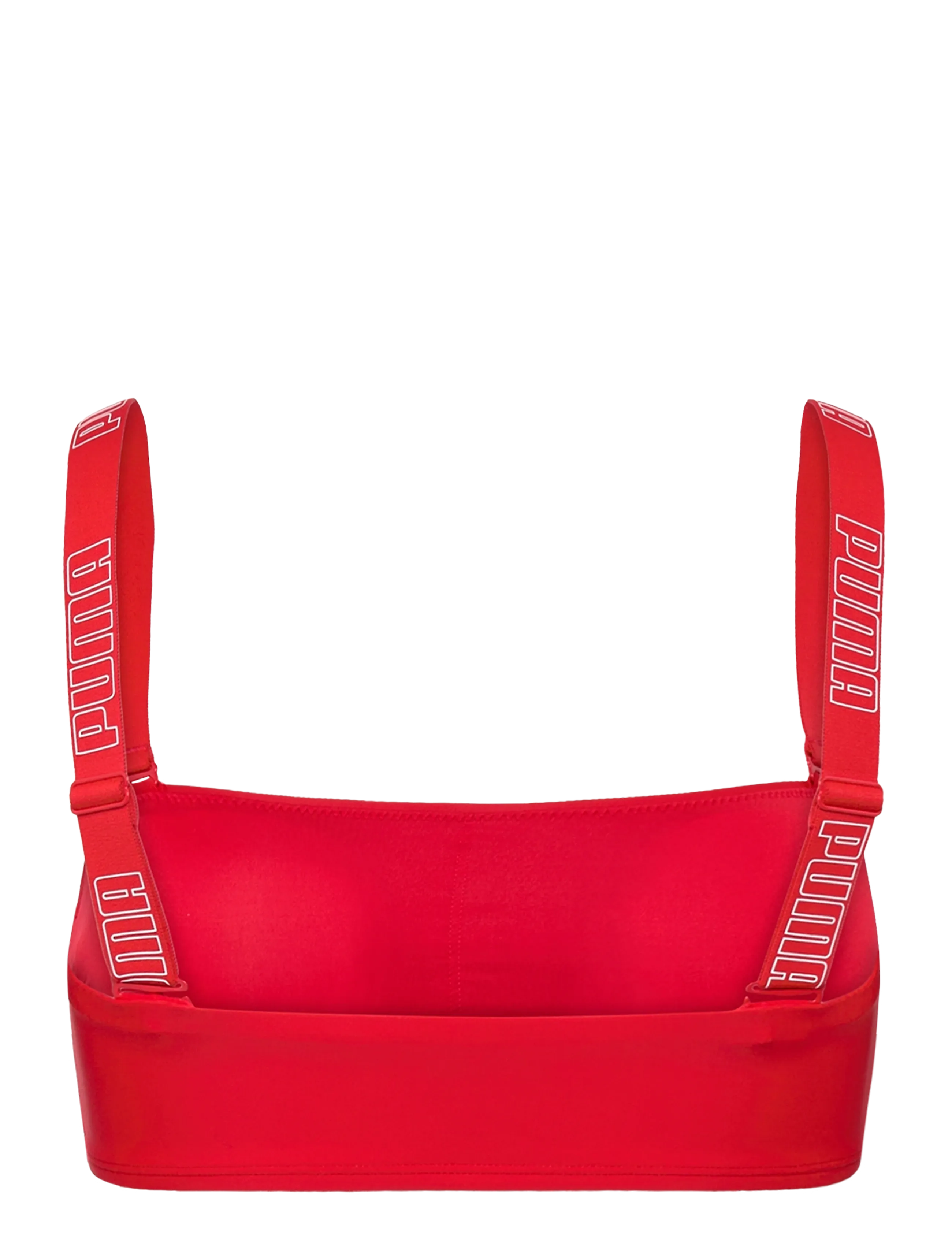 Puma Swim - PUMA SWIM WOMEN BANDEAU TOP 1P - maudymosi drabužiai - red - 2