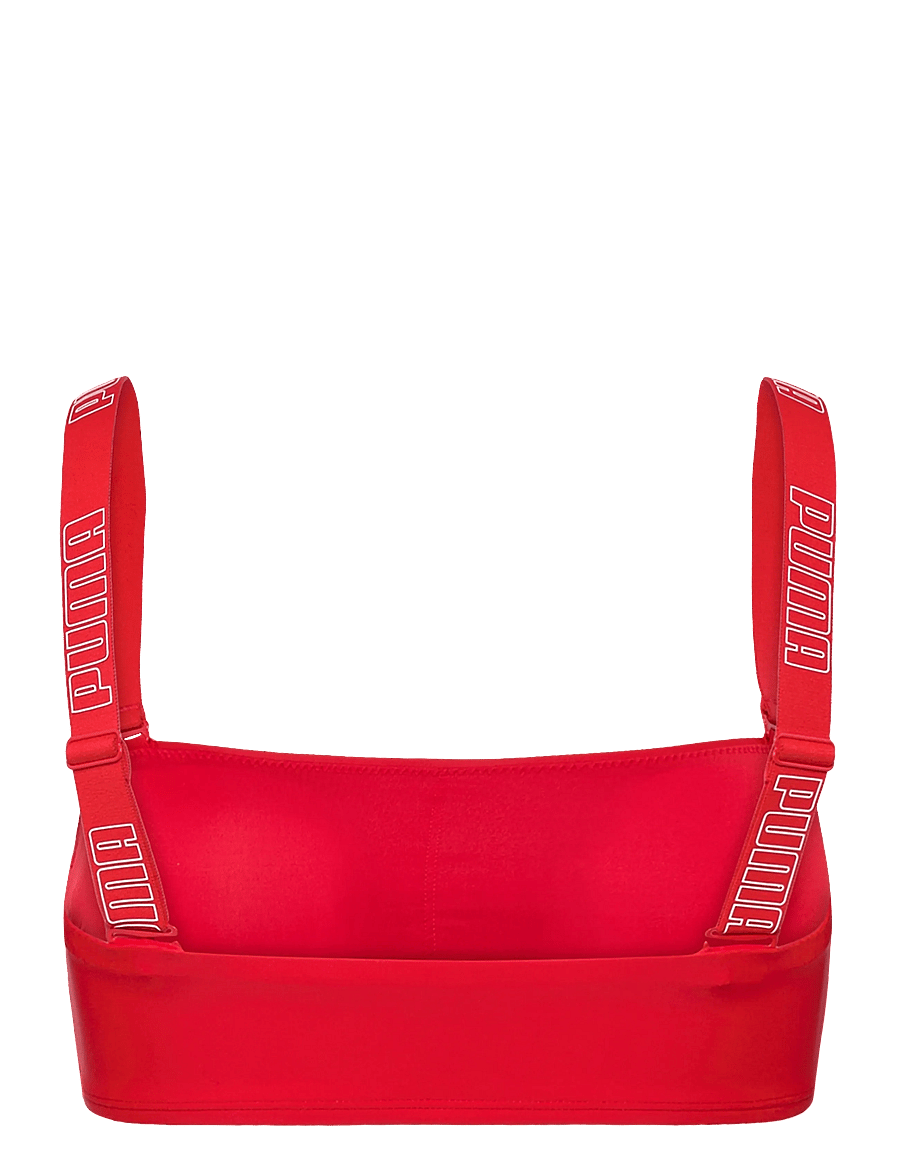 Puma Swim - PUMA SWIM WOMEN BANDEAU TOP 1P - maudymosi drabužiai - red - 2