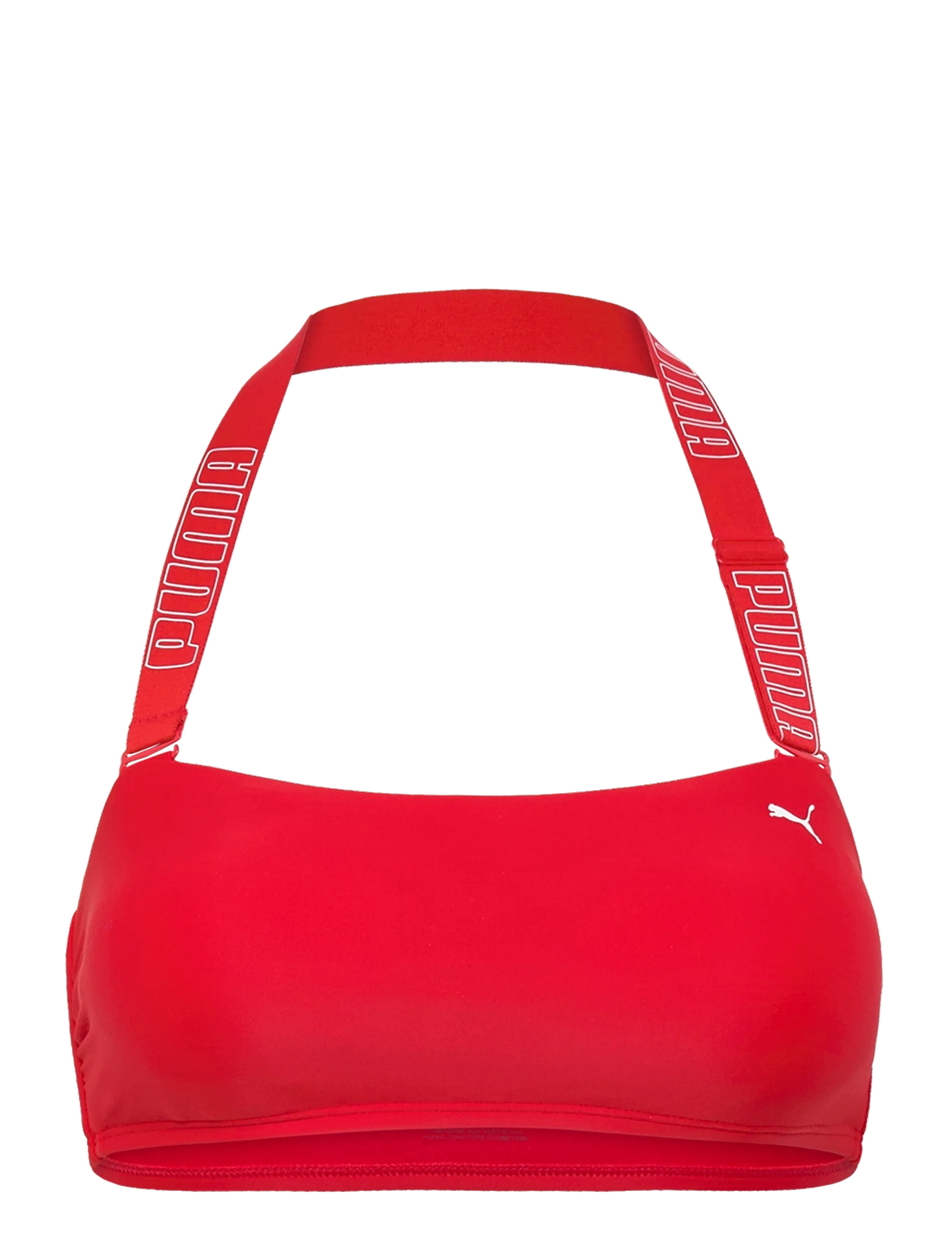 Puma Swim - PUMA SWIM WOMEN BANDEAU TOP 1P - maudymosi drabužiai - red - 4
