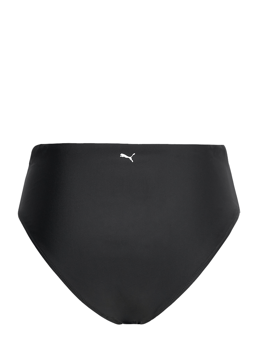 Puma Swim - PUMA SWIM WOMEN HIGH WAIST BRIEFS 1P - bikinis - black - 2