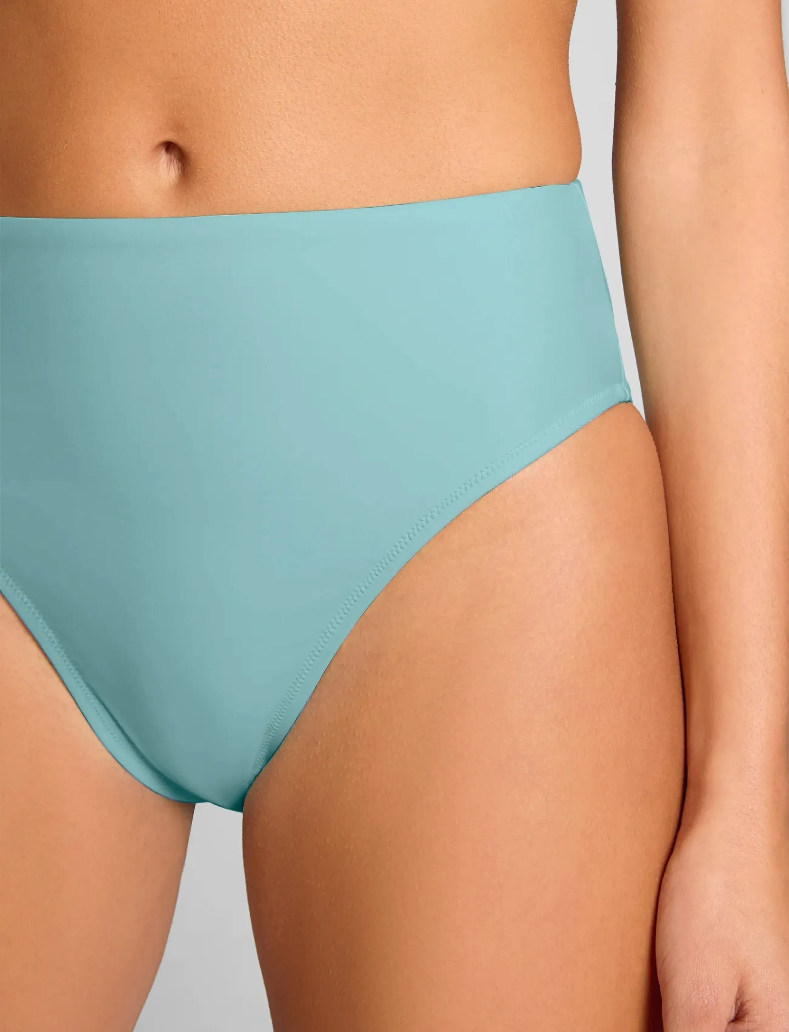 Puma Swim - PUMA SWIM WOMEN HIGH WAIST BRIEFS 1P - sportsbadetøj - mint - 4