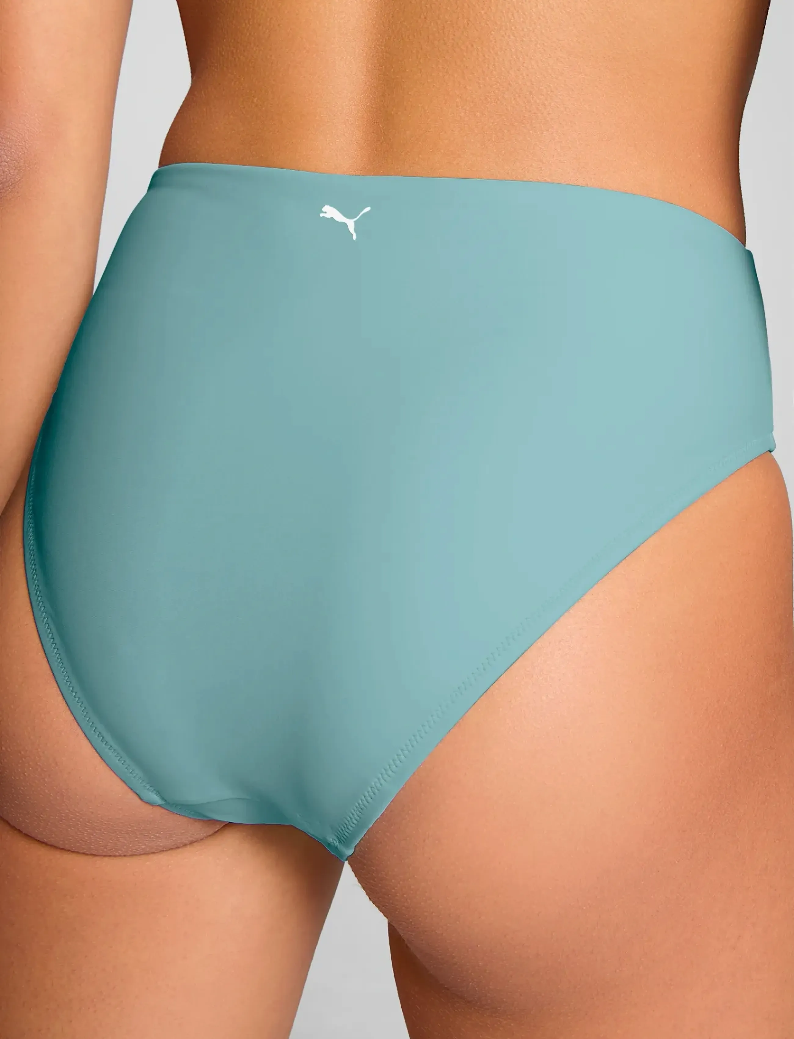Puma Swim - PUMA SWIM WOMEN HIGH WAIST BRIEFS 1P - sportsbadetøj - mint - 5