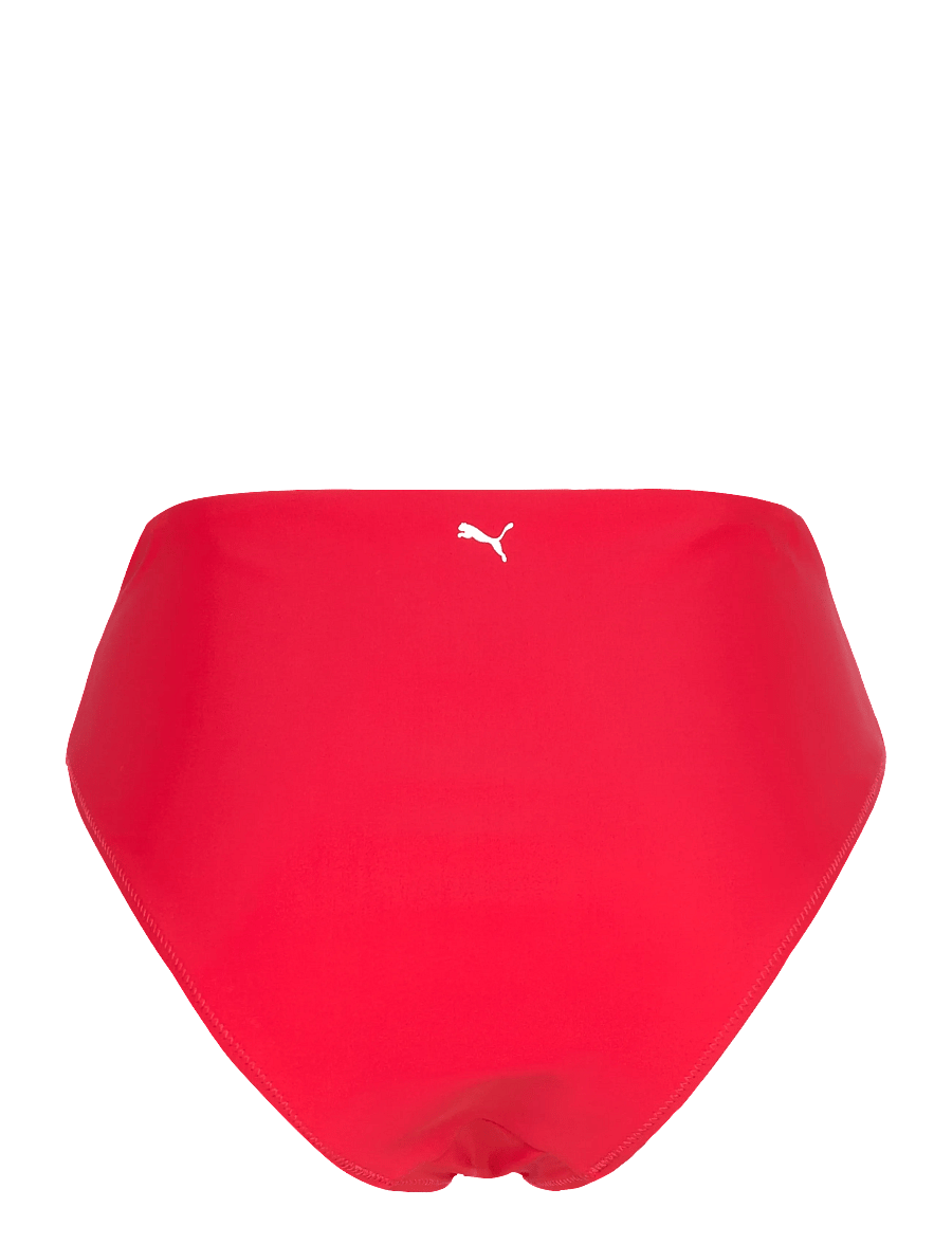Puma Swim - PUMA SWIM WOMEN HIGH WAIST BRIEFS 1P - sport-bademode - red - 2