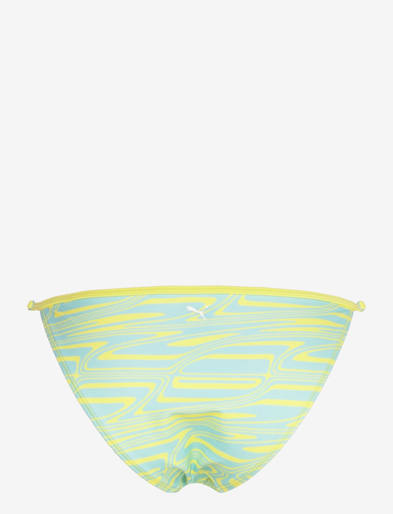 Puma Swim - PUMA SWIM WOMEN PRINTED BRIEFS 1P - sport-bademode - lemon / mint - 1