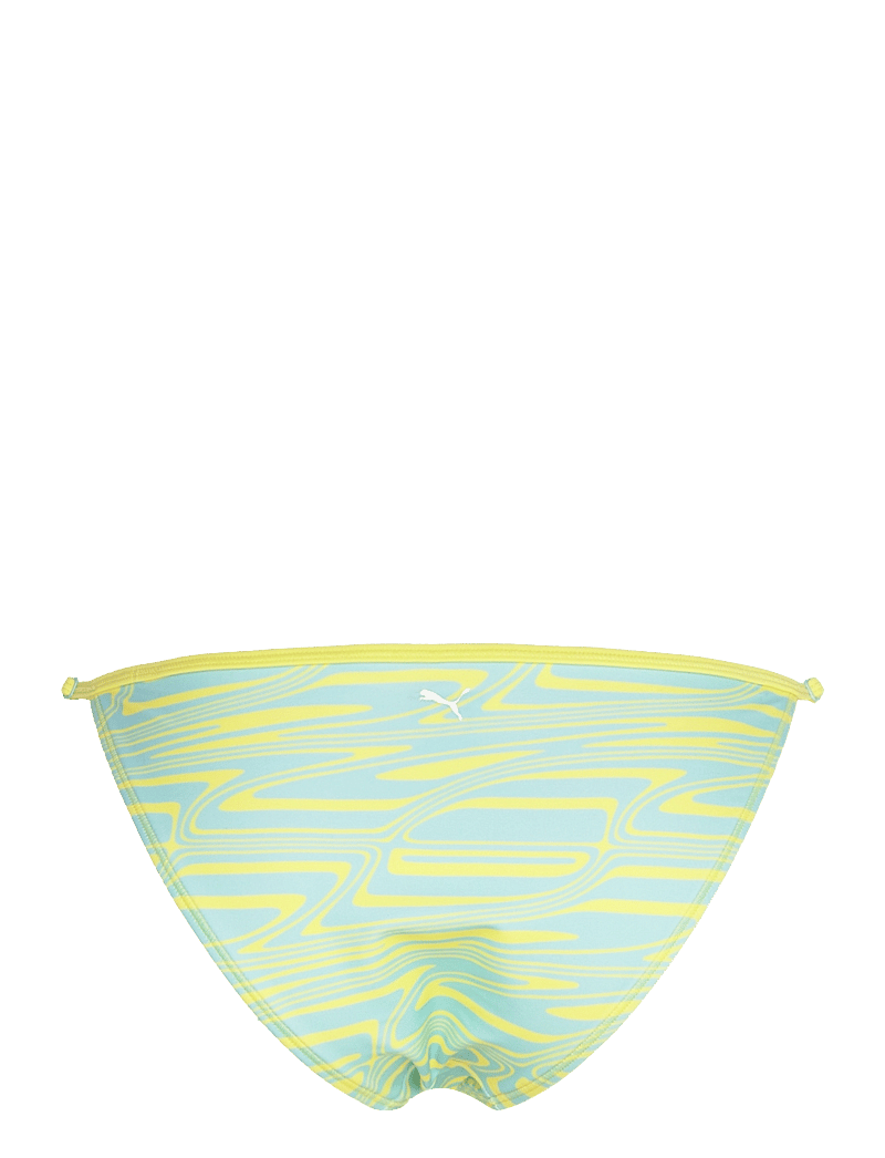 Puma Swim - PUMA SWIM WOMEN PRINTED BRIEFS 1P - sport-bademode - lemon / mint - 1