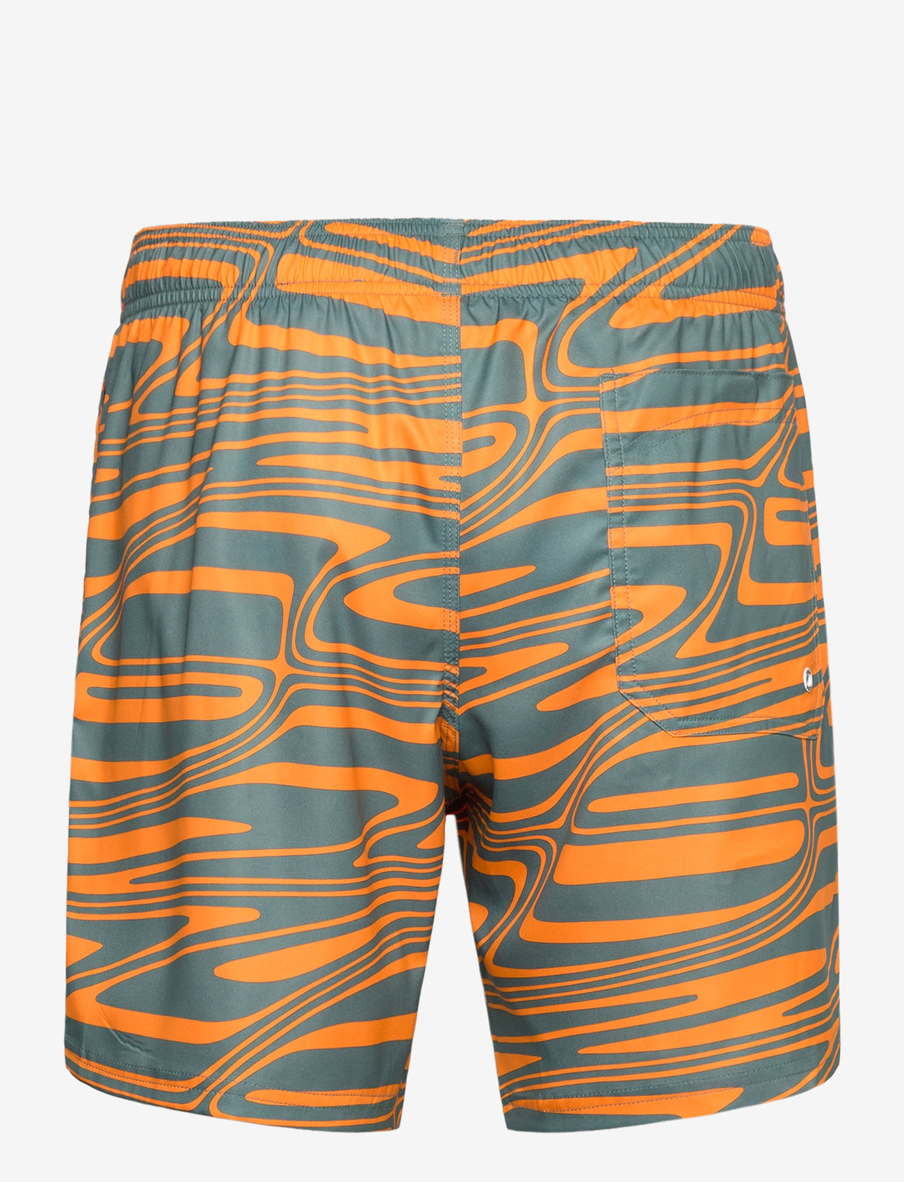 Puma Swim - PUMA SWIM MEN FORMSTRIP MID SHORTS 1P - badebukser - orange / dark sage - 1