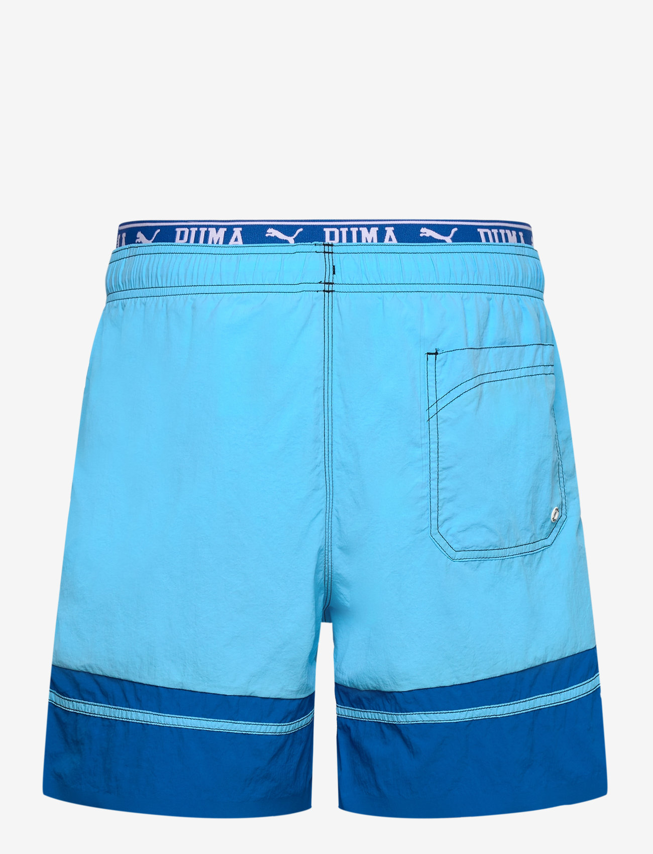 Puma Swim - PUMA SWIM MEN COLOUR BLOCK MID SHORTS 1P - badebukser - blue combo - 1
