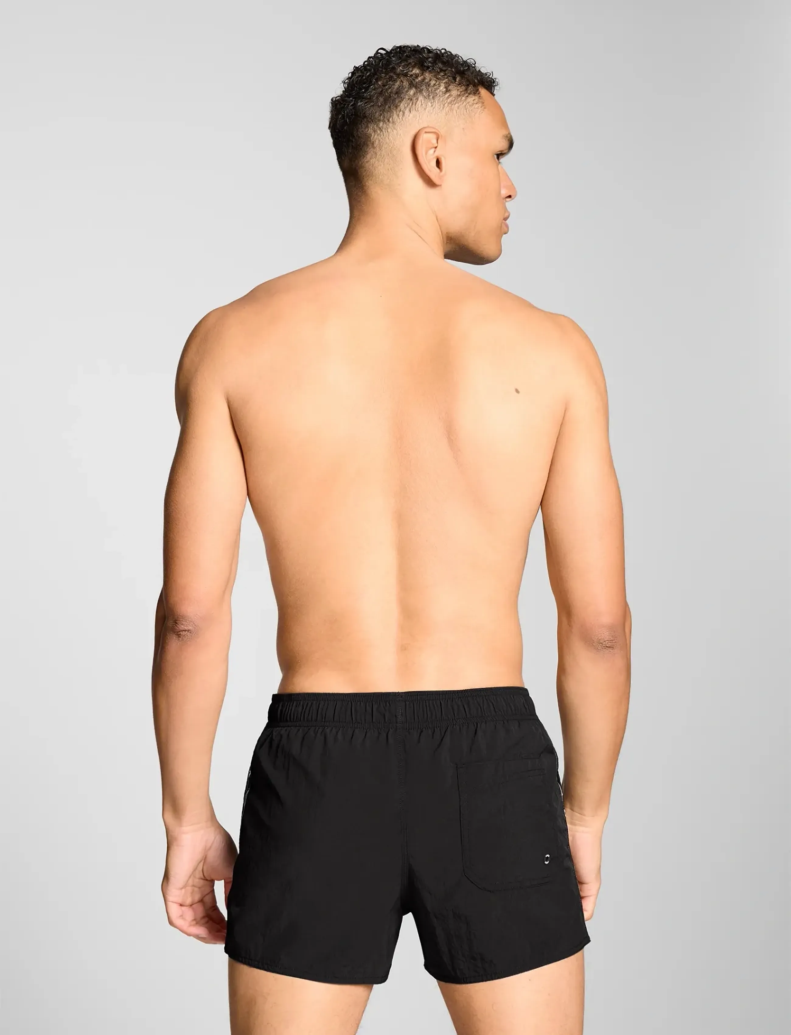 Puma Swim - PUMA SWIM MEN CRINKLE SHORT SHORTS 1P - black - 3
