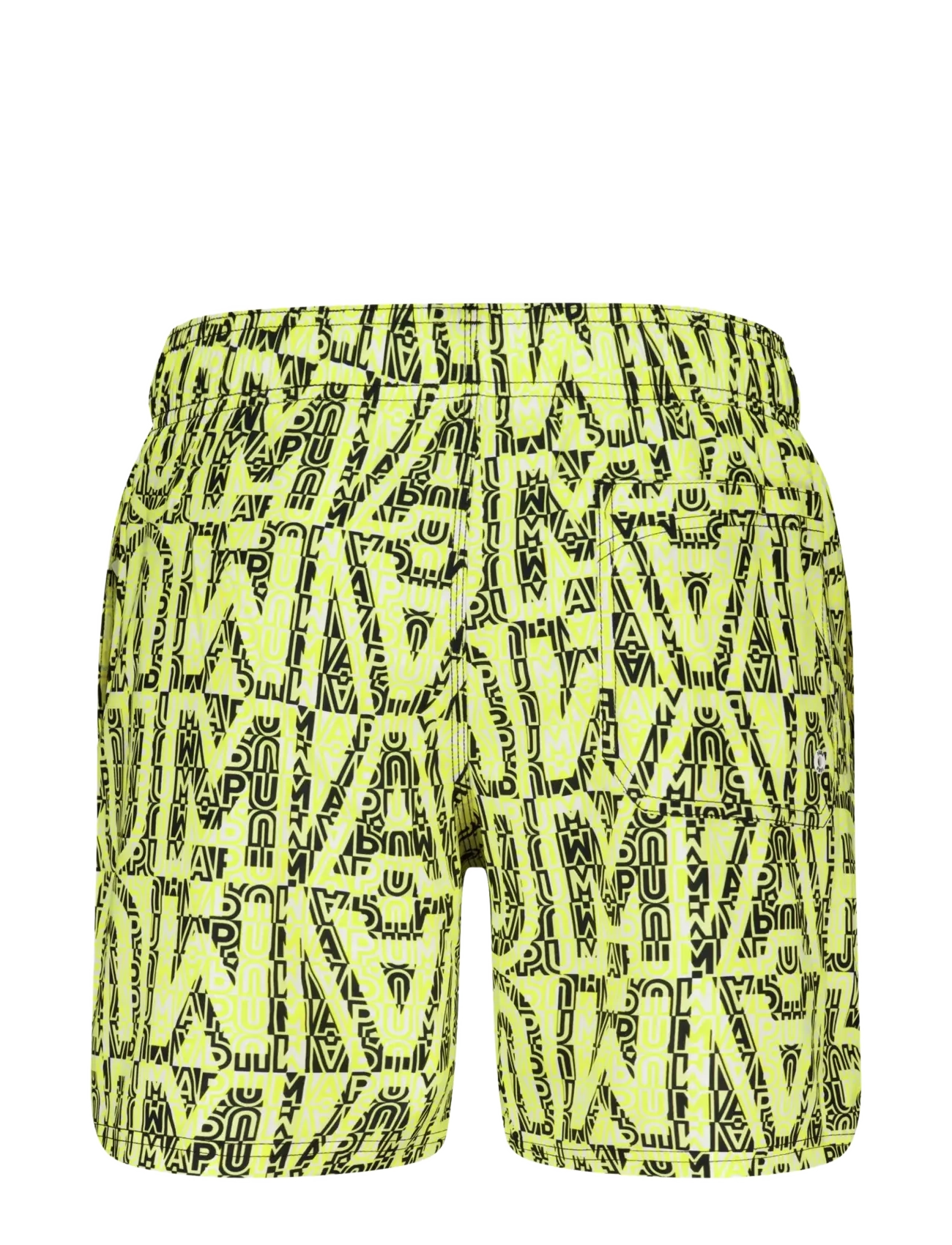 Puma Swim - PUMA SWIM MEN PRINTED MID SHORTS 1P - lemon / black - 2