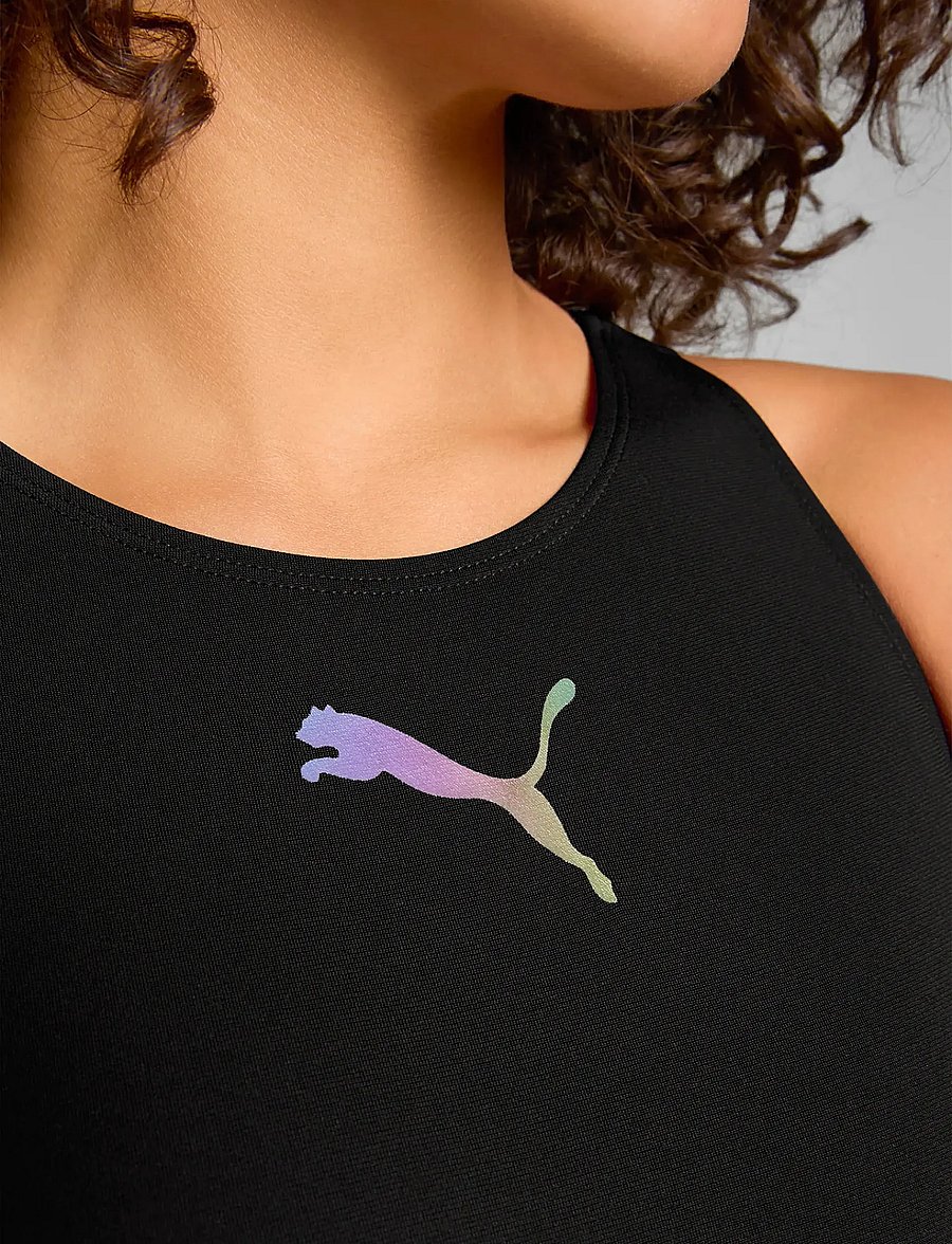 Puma Swim - PUMA SWIM WOMEN RACEBACK SWIMSUIT 1P - maillots 1 pièce - black - 5