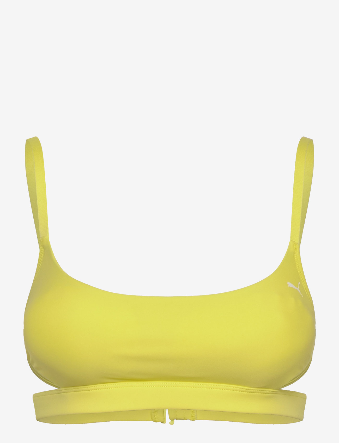 Puma Swim - PUMA SWIM WOMEN PEEKABOO TOP 1P - sportsbadetøj - lemon yellow - 0