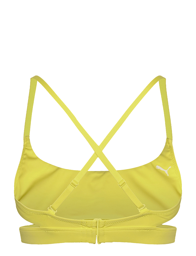 Puma Swim - PUMA SWIM WOMEN PEEKABOO TOP 1P - sportsbadetøj - lemon yellow - 2