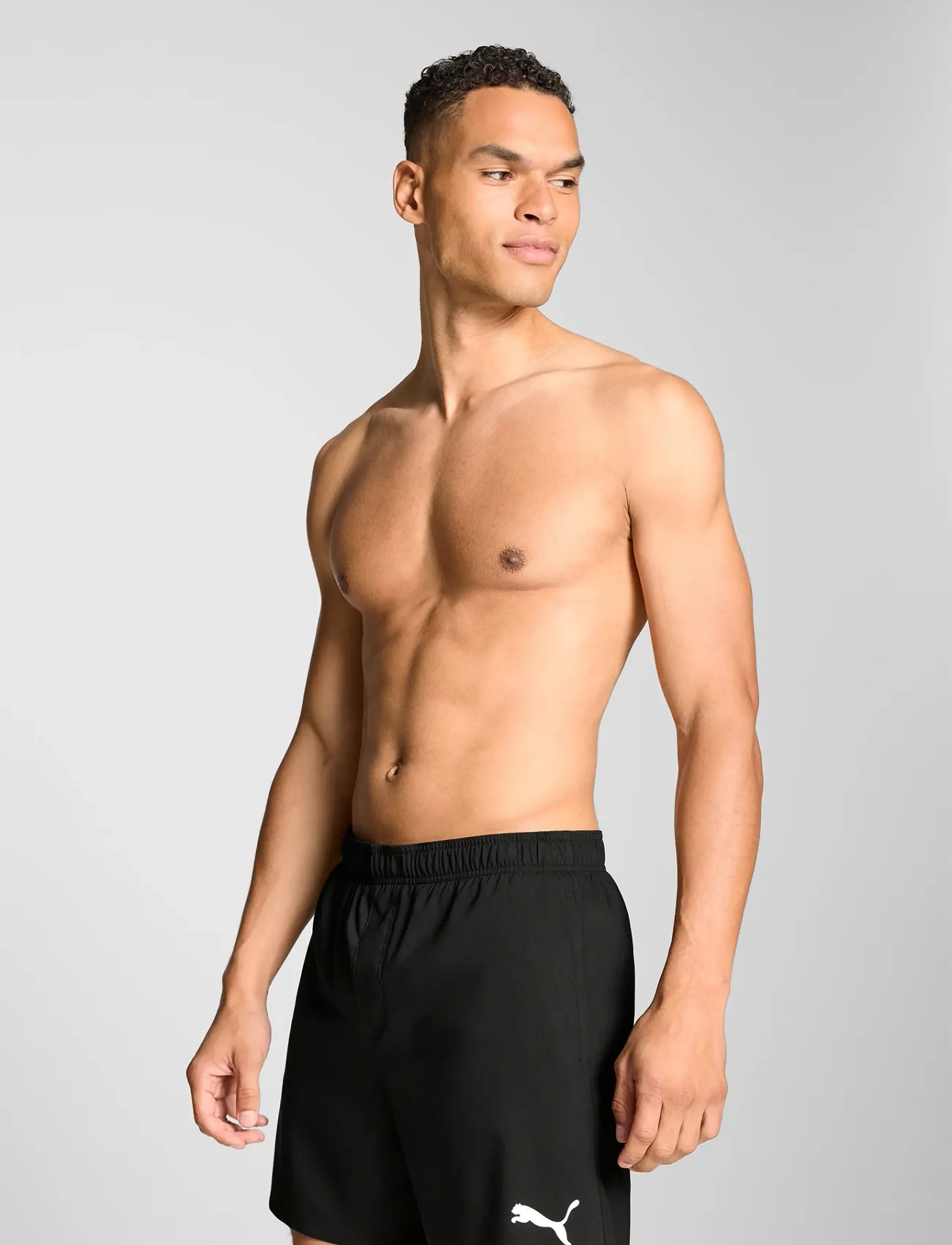 Puma Swim PUMA SWIM MEN MID SHORTS 1P - Visa allt - BLACK / black