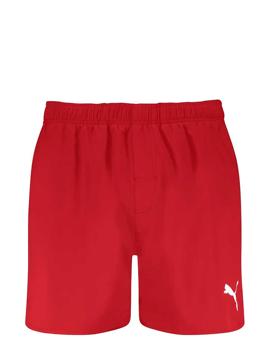 Puma Swim - PUMA SWIM MEN MID SHORTS 1P - badebukser - red - 1