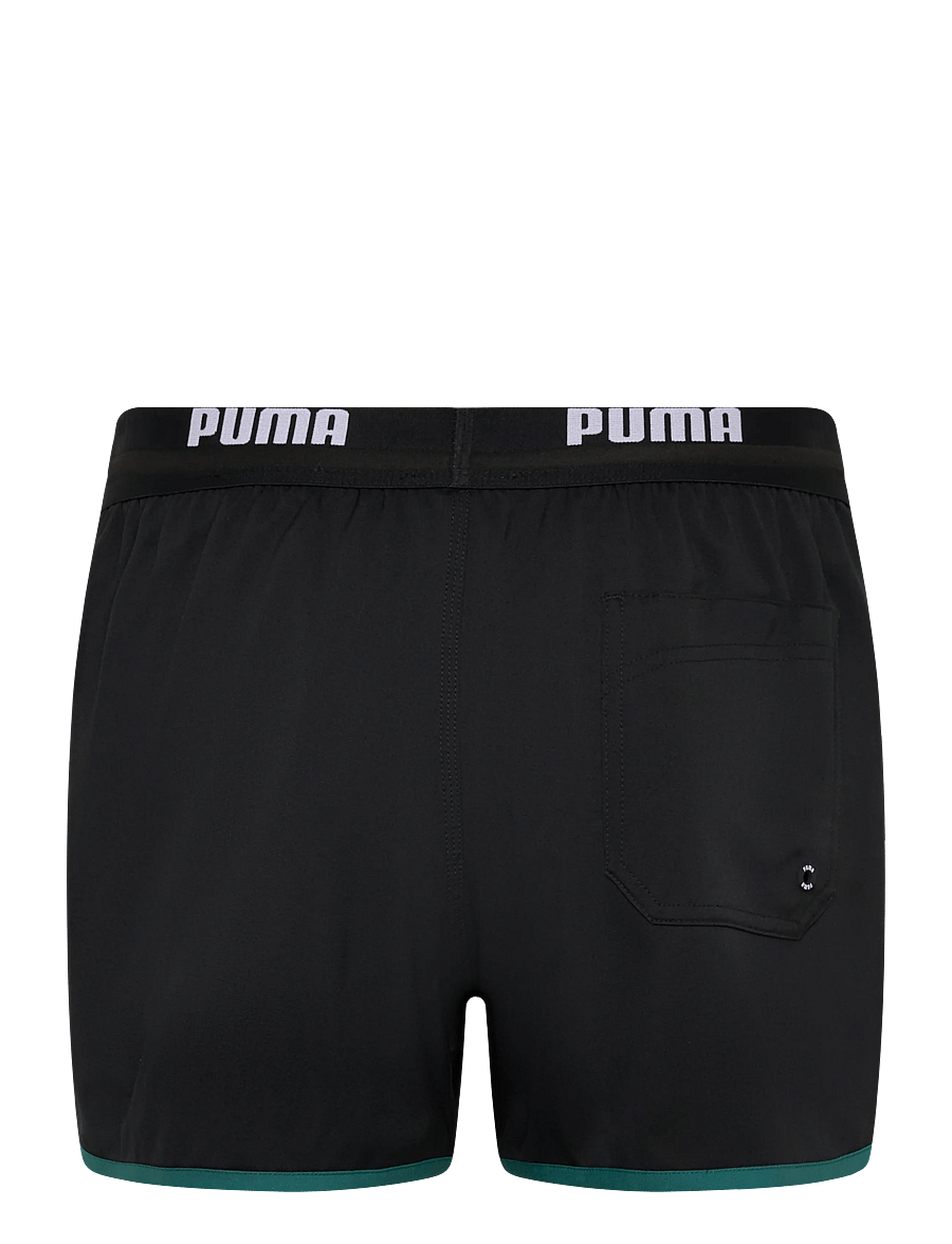 Puma Swim - PUMA SWIM MEN TRACK SHORT SHORTS 1P - badehosen - black - 1