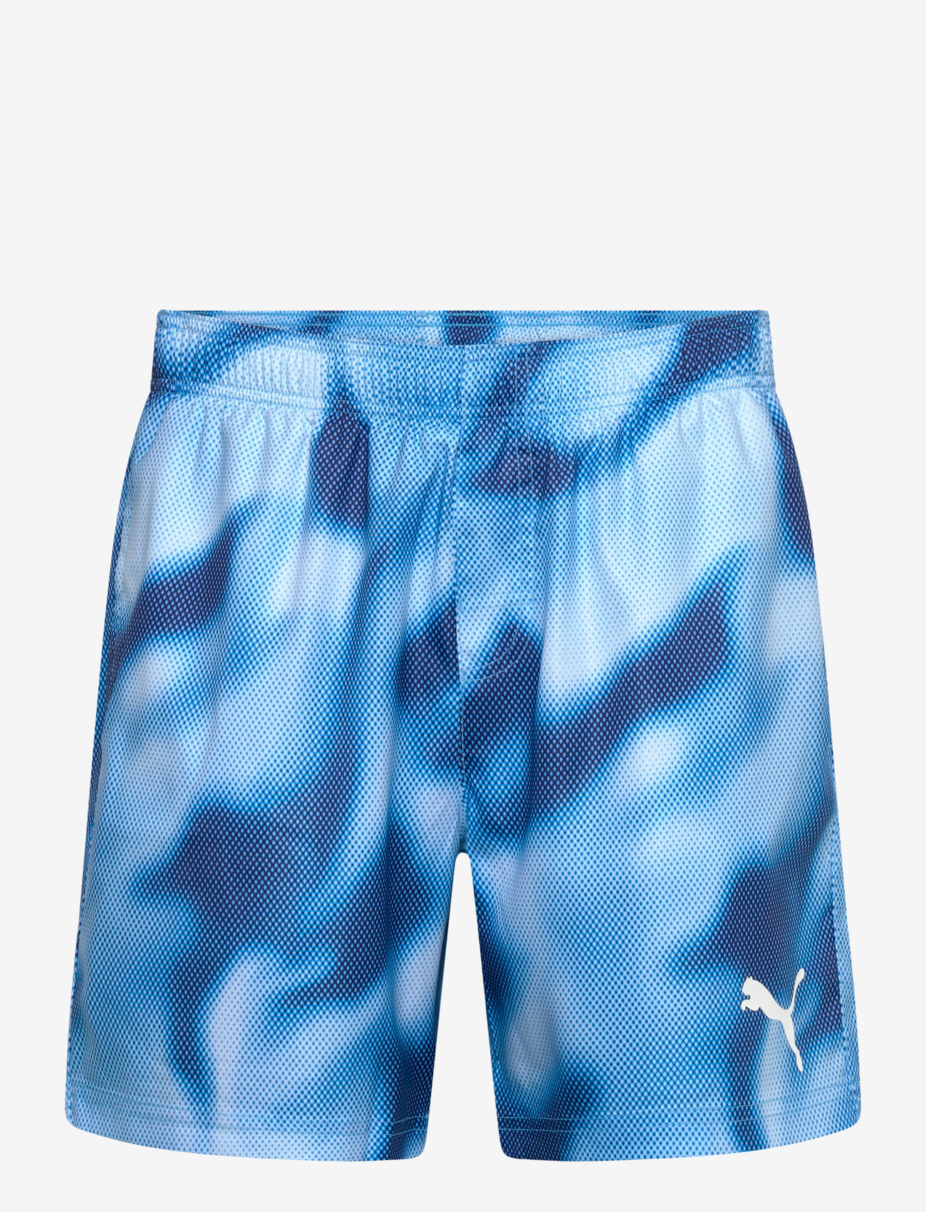 Puma Swim - PUMA SWIM MEN PRINTED RASTERIZED MID SHORTS 1P - lühikesed ujumispüksid - blue combo - 0