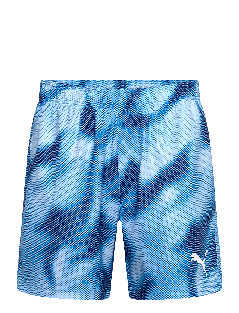 Puma Swim - PUMA SWIM MEN PRINTED RASTERIZED MID SHORTS 1P - badehosen - blue combo - 0