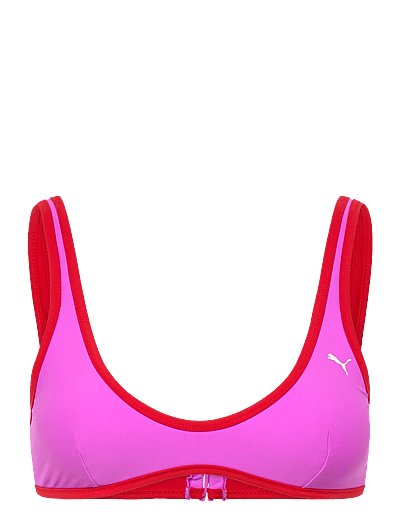 Puma Swim PUMA SWIM WOMEN REVERSIBLE TOP 1P - PUMA Swim - ELECTRIC ORCHID / RED / purple