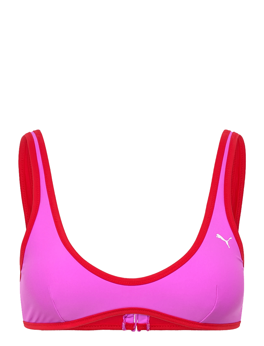 Puma Swim - PUMA SWIM WOMEN REVERSIBLE TOP 1P - sport-bademode - electric orchid / red - 0
