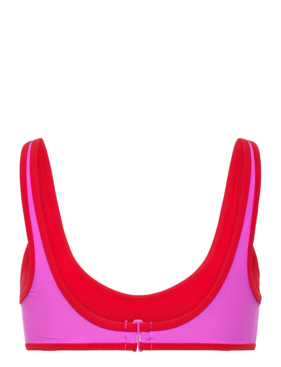 Puma Swim - PUMA SWIM WOMEN REVERSIBLE TOP 1P - sport-bademode - electric orchid / red - 1